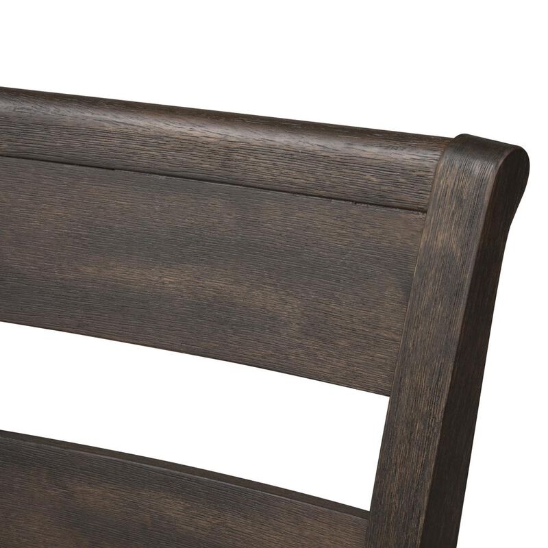 Liberty Furniture Double Bridge Splat Back Side Chair (RTA)-Set of 2 in Dark Chestnut image number 8