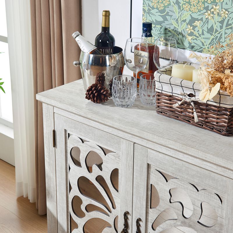 Jemulf Sideboard Storage Cabinet image number 6