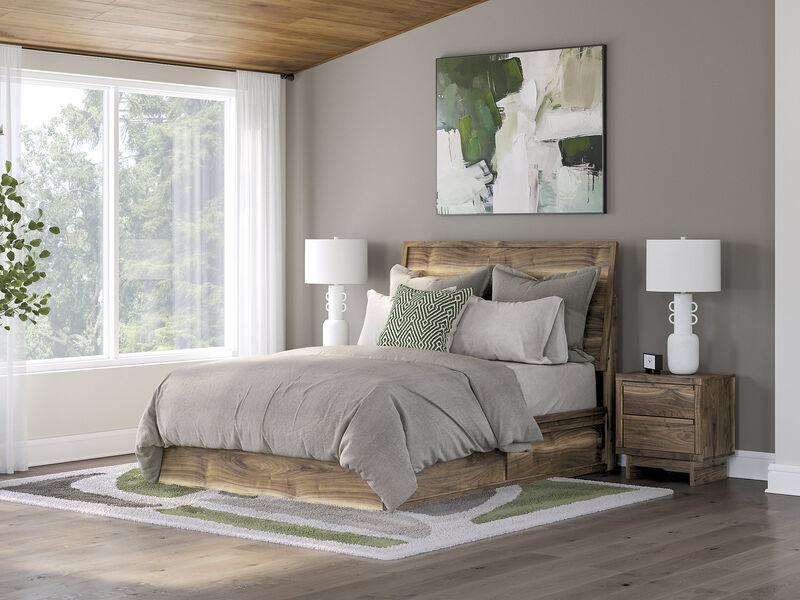 Zadilyn Queen Panel Bed with Storage image number 1