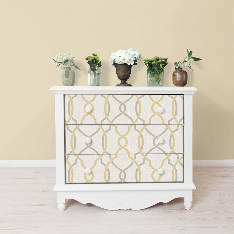 Taupe Sausalito Peel & Stick Wallpaper image number 2