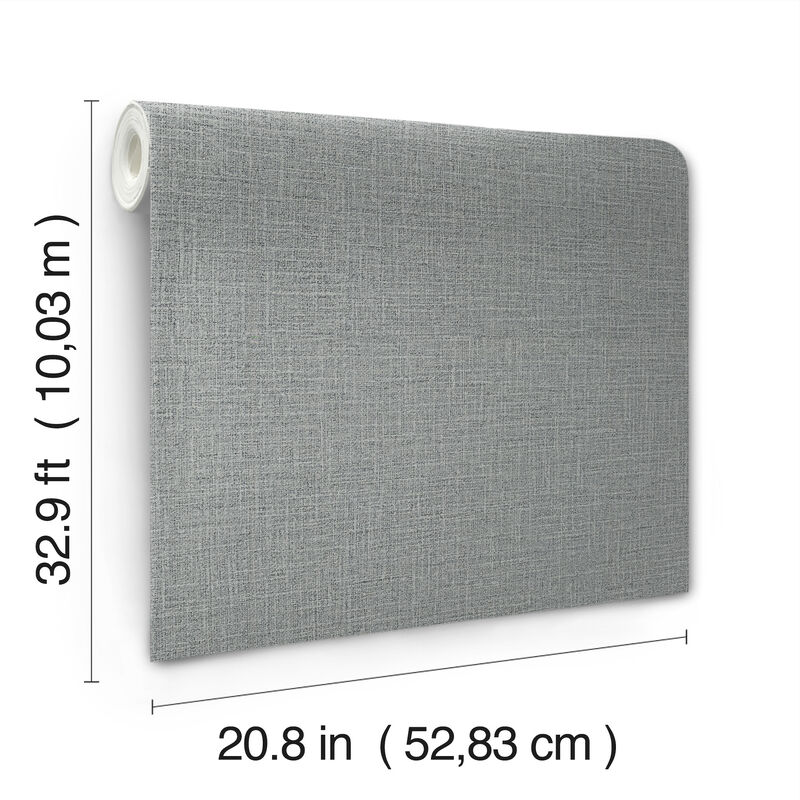 Loom Silver Wallpaper (Set of 2) image number 3