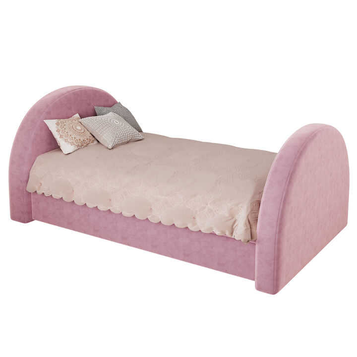 Christopher Knight Home Livia Velvet Upholstered Daybed with Pull-Out Trundle