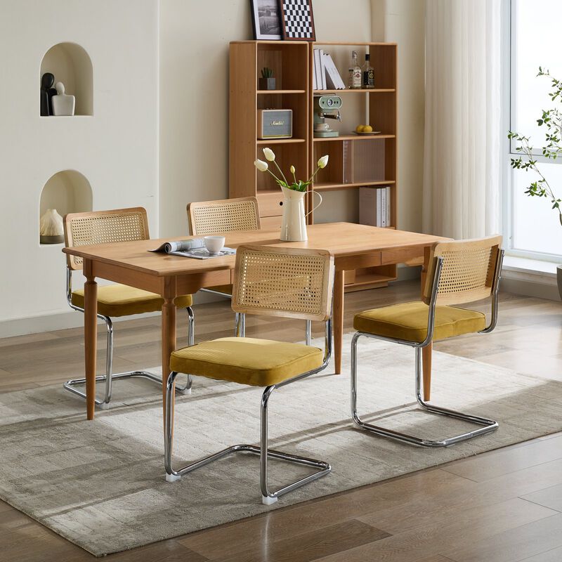 Set of 2 Mid-Century Modern Dining Chairs Stylish and Timeless Seating for Your Dining Room