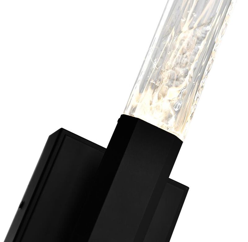 Greta Integrated LED Black Wall Light