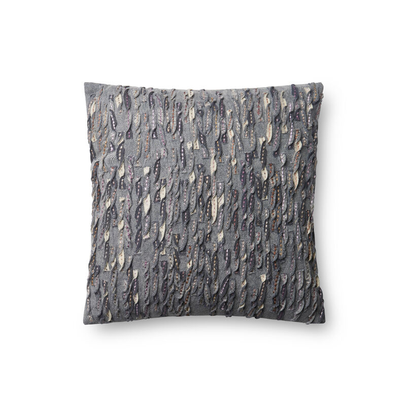 P0605 Grey 18"x18" Down Pillow