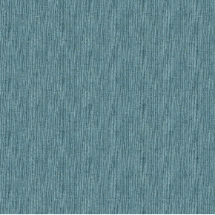 Seaton Teal Linen Texture Wallpaper