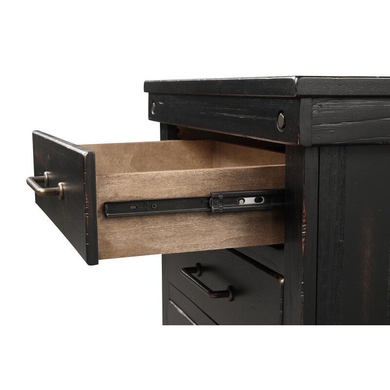 Spruce Creek Black Nightstand