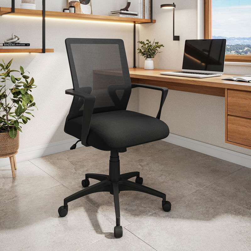 GOODSILO Ergonomic Mesh Office Chair with Adjustable Height and Tilt Function image number 1