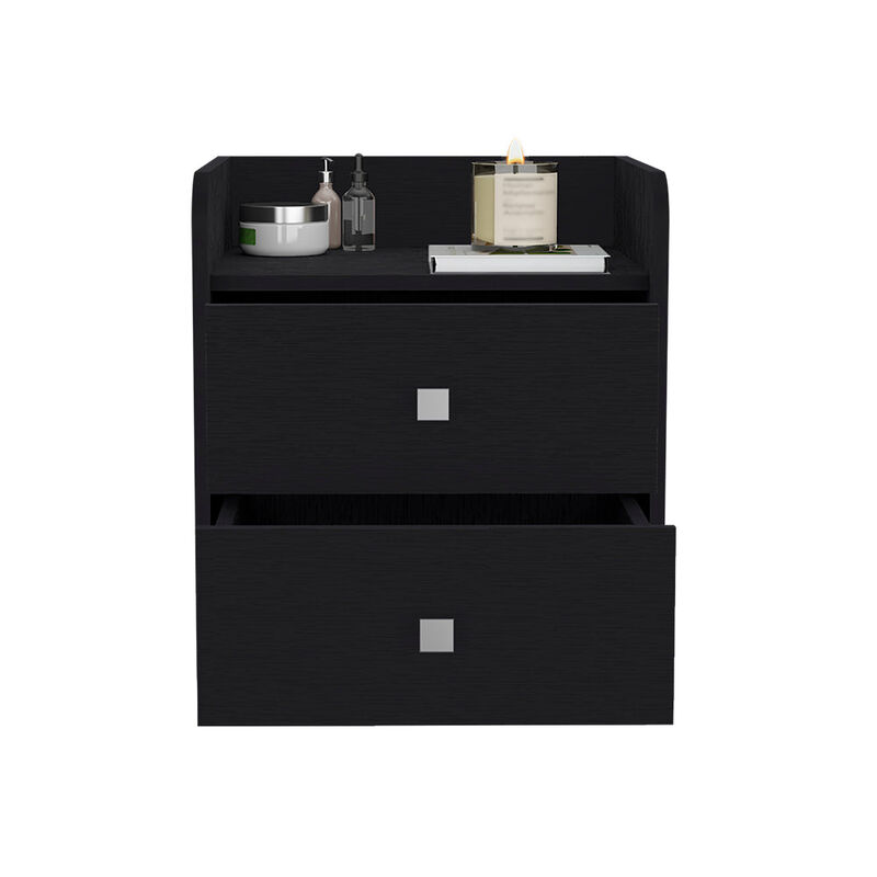Nightstand Csmet, Bedroom, Black