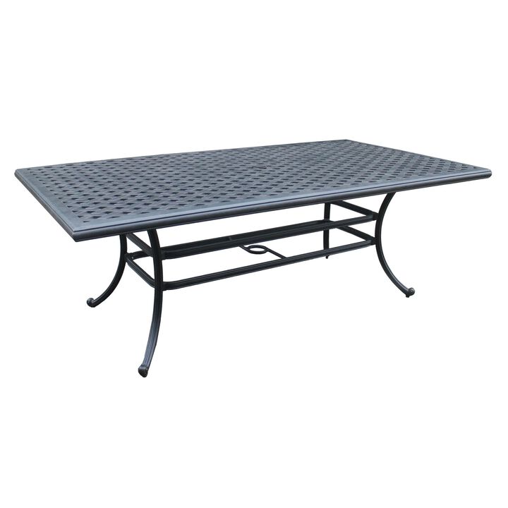 Cast Aluminum Rectangle Table