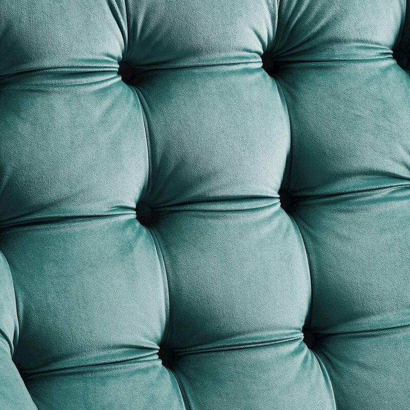 Suggest Button Tufted Performance Velvet Lounge Chair image number 4