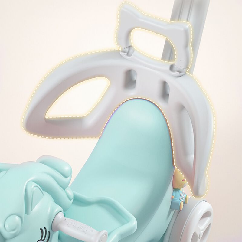 Hikguf 2-in-1 Unicorn Rocking Horse image number 5