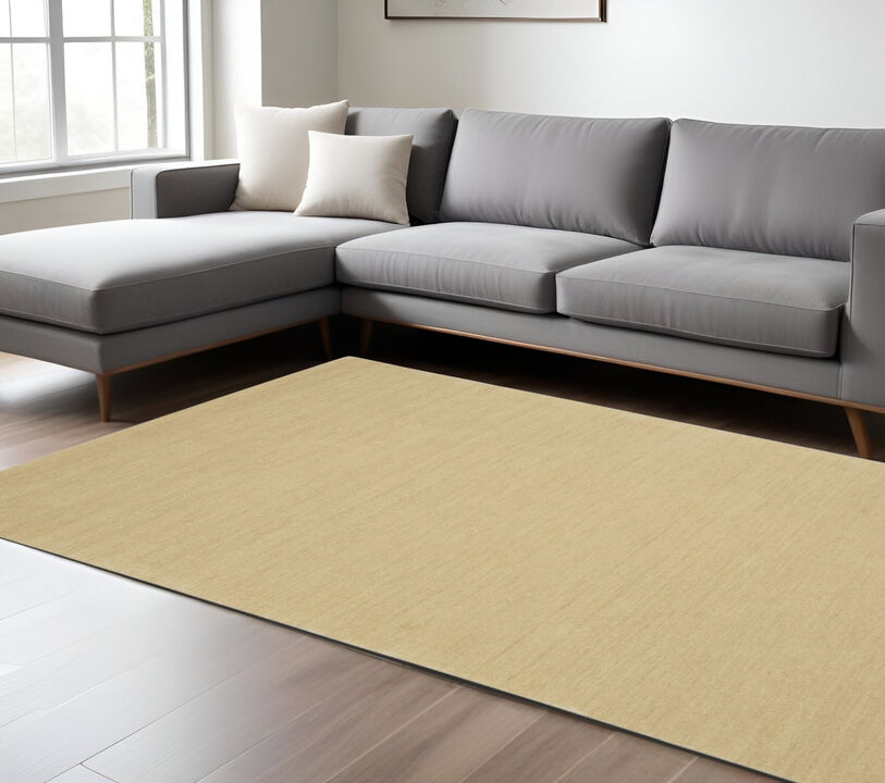 HomeRoots Wool Hand Tufted Area Rug