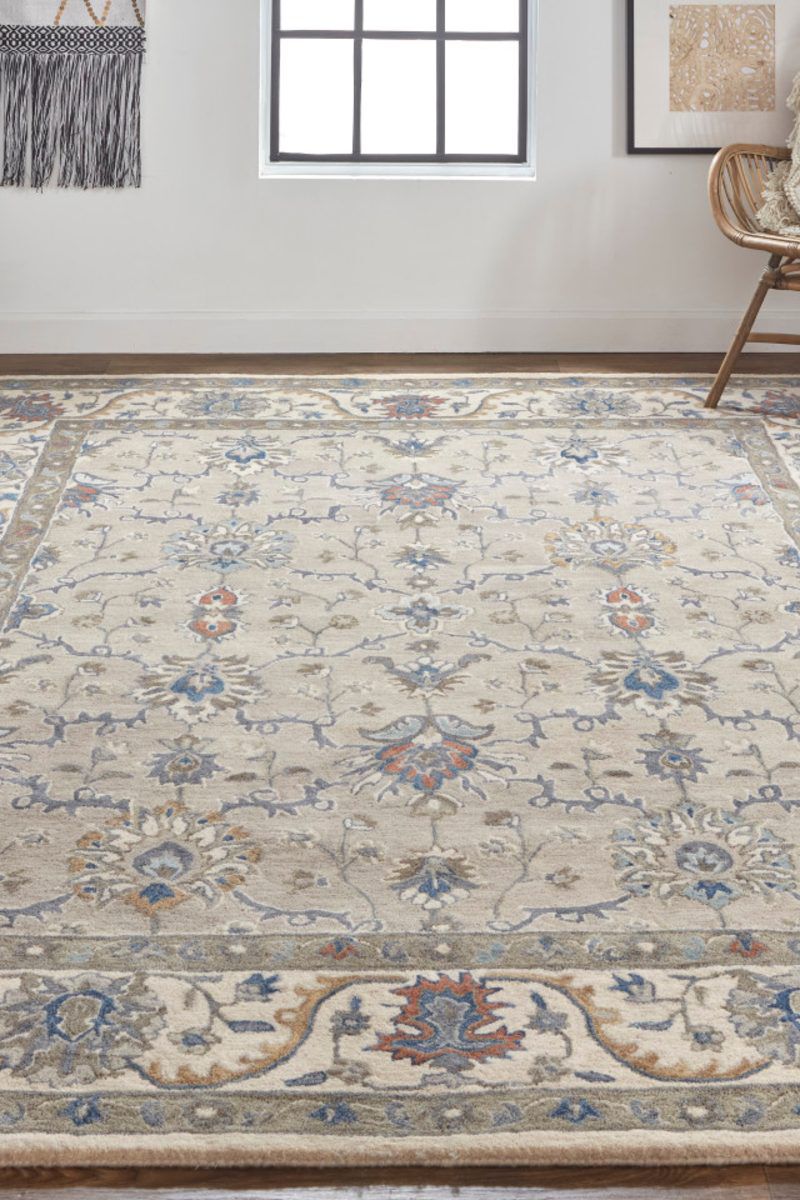 Rylan 8640F Gray 9' x 12' Rug image number 1