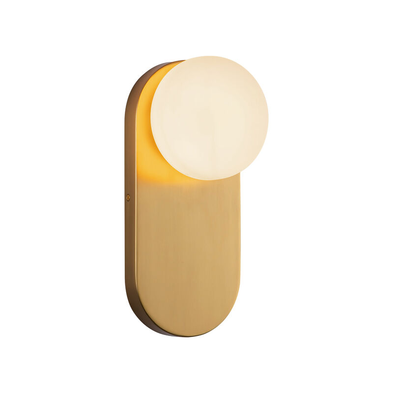 Ariel 12-in Socket Damp-Rated Wall/Vanity Light image number 0