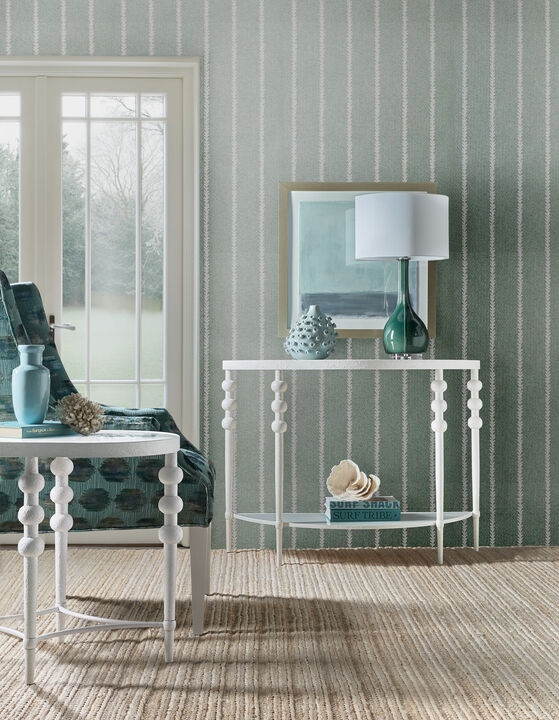 On the Bright Side Oval End Table