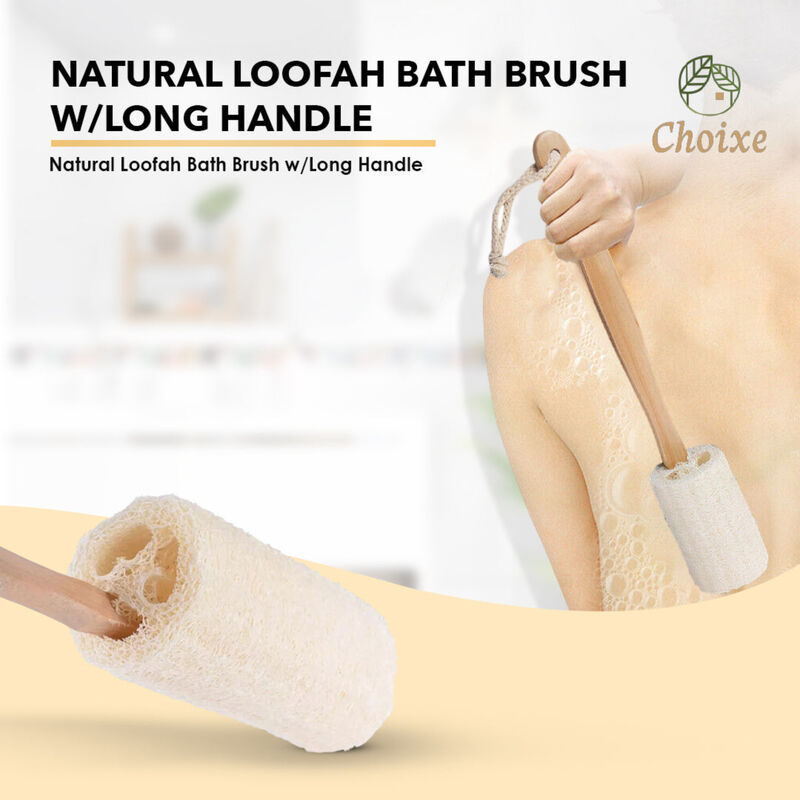 Natural Loofah Bath Brush image number 7