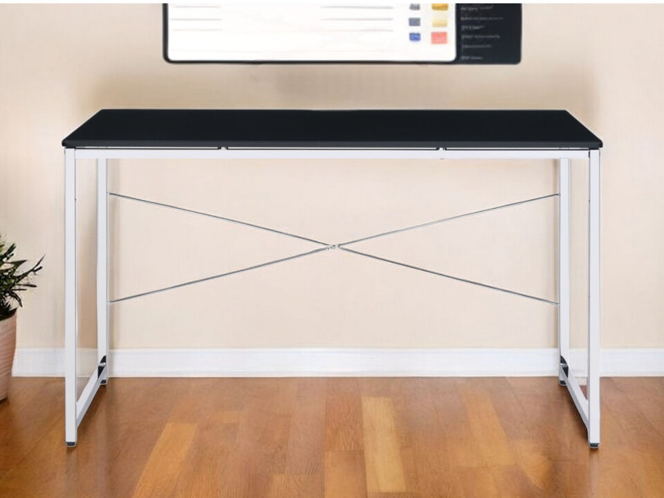 Home Office Desk with Storage for Writing, Study, or Laptop Work