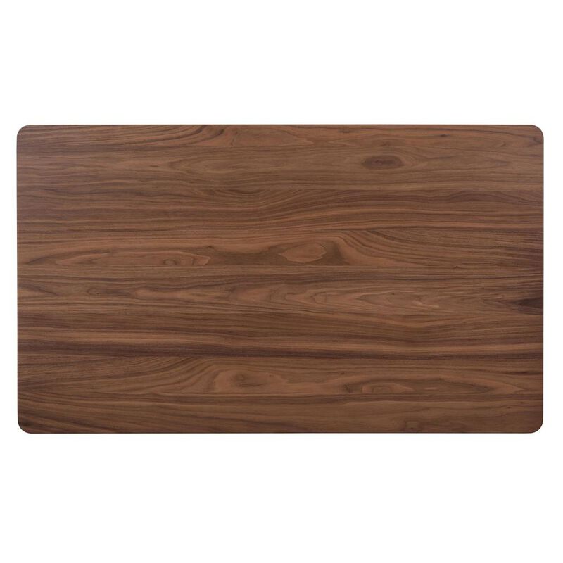 Liberty Furniture Space Savers Rectangular Leg Table in Satin Walnut image number 3