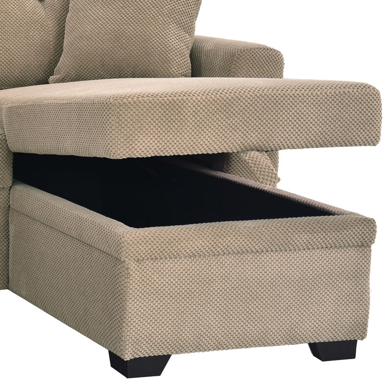Ludfob Storage Sleeper Sofa image number 4