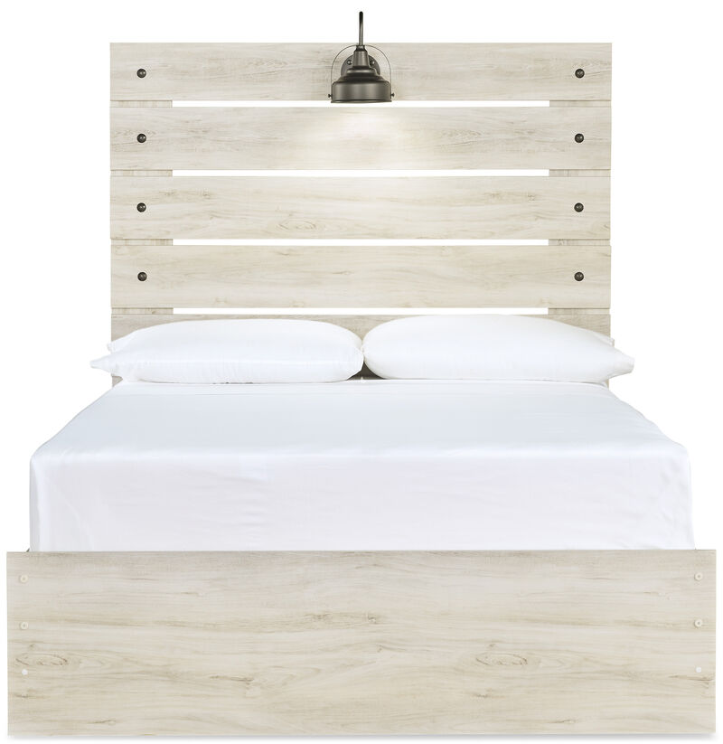 Cambeck King Panel Bed W/lamps