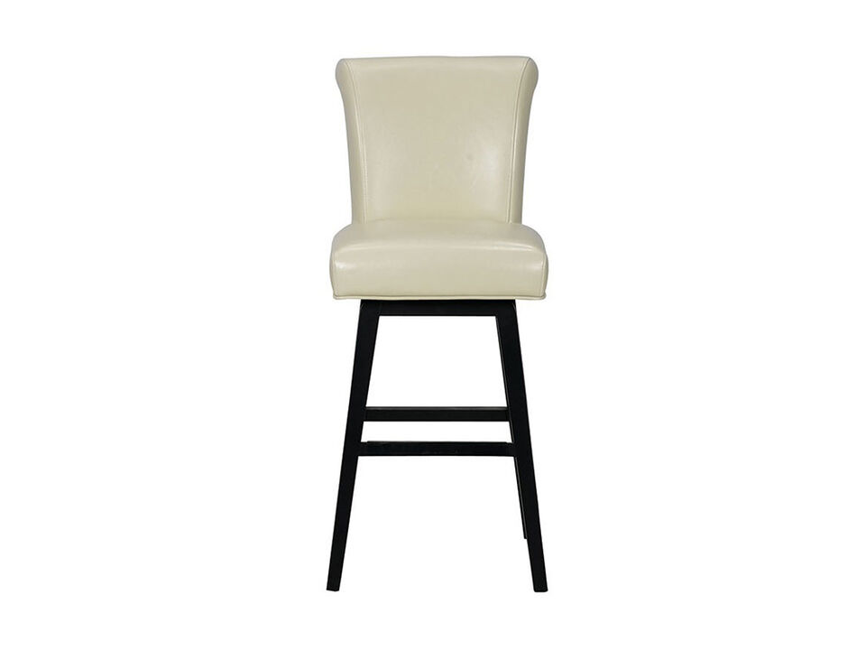 Boulevard Cream Swivel Stool
