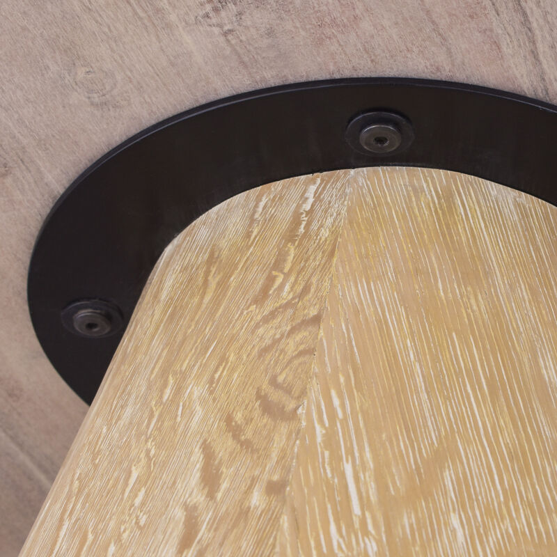 Meridian Furniture Linette White Oak Dining Table image number 9