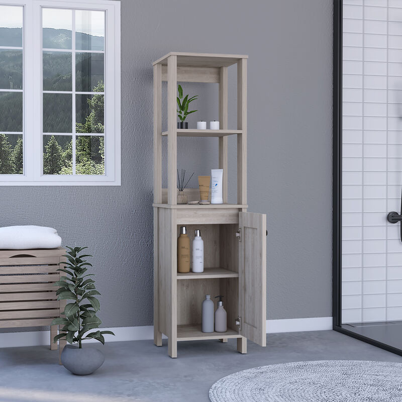 Haven Linen Single Door Cabinet image number 1