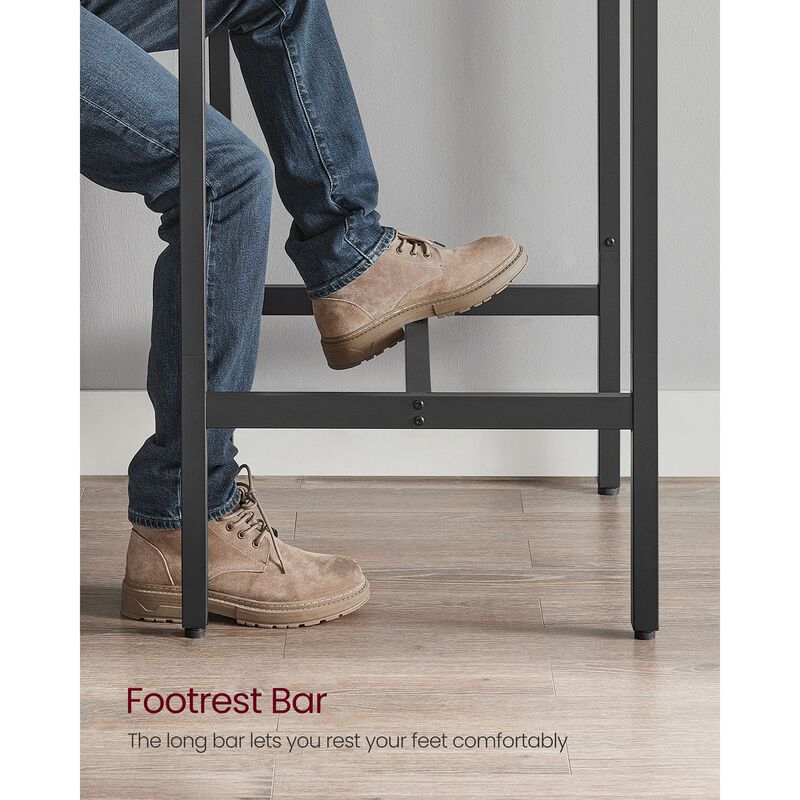 Modern High Top Bar Table with Sleek Design and Durable Finish