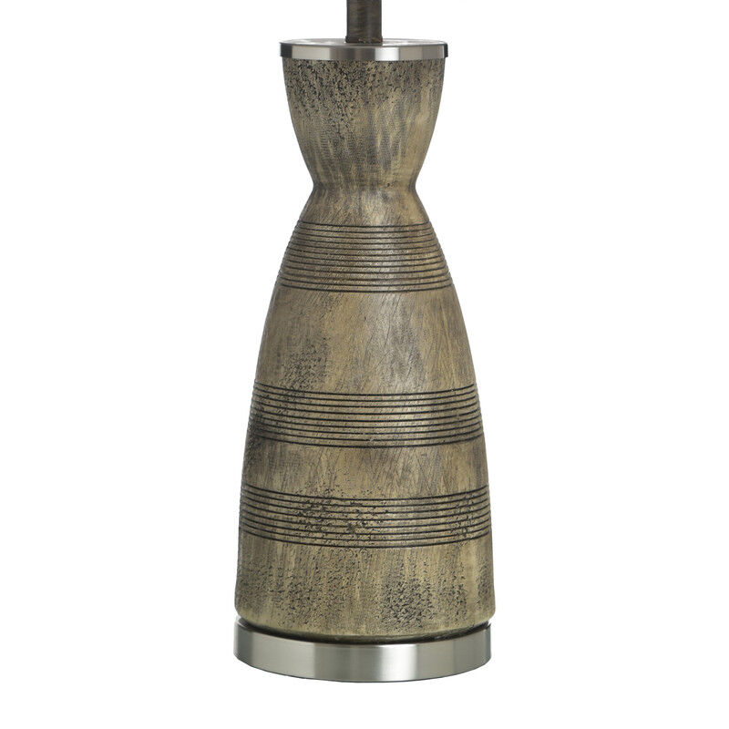 Solara Bronze Striped Lamp