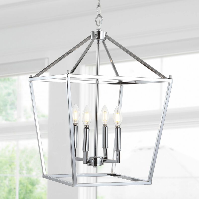 PagodaBulb Lantern Metal LED Pendant