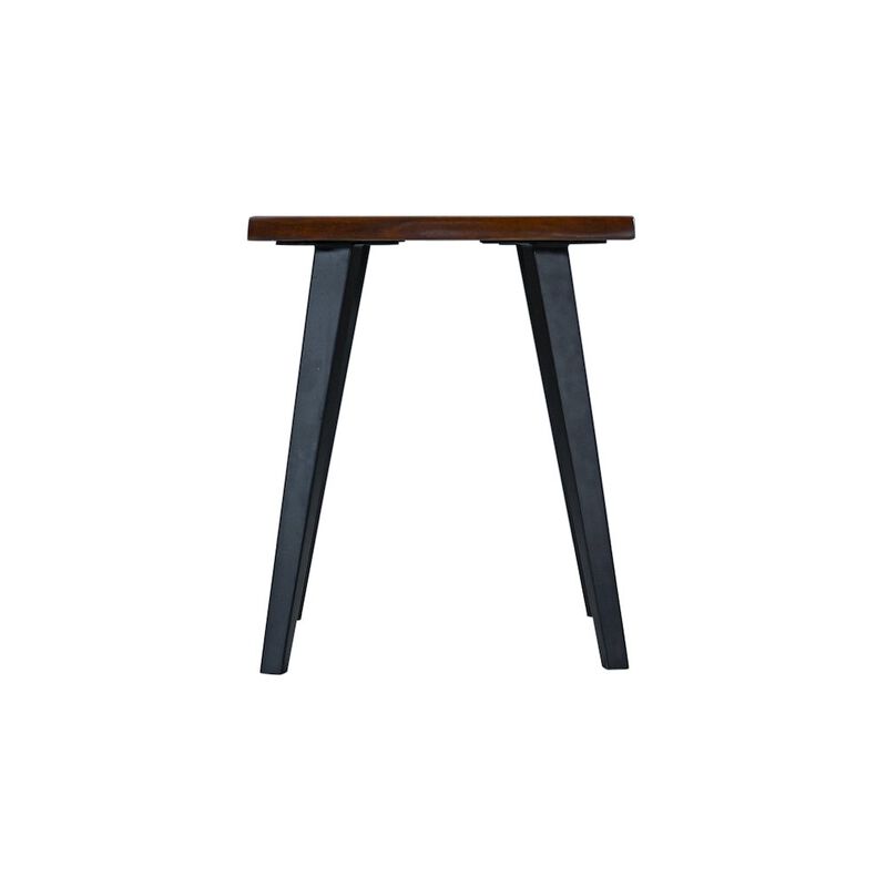 World Interiors Knoxville Side Table in Walnut