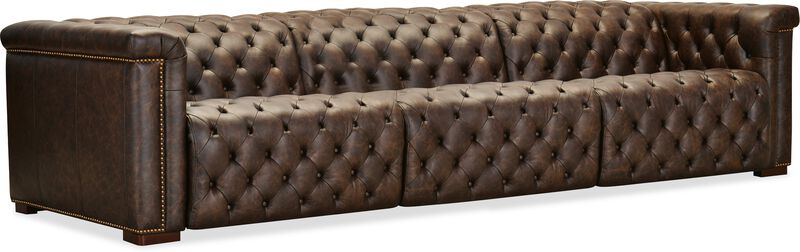 Savion Deux Leather Sectional image number 2