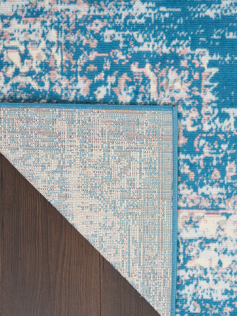 Grafix GRF14 Blue 5'3" x 7'3" Rug