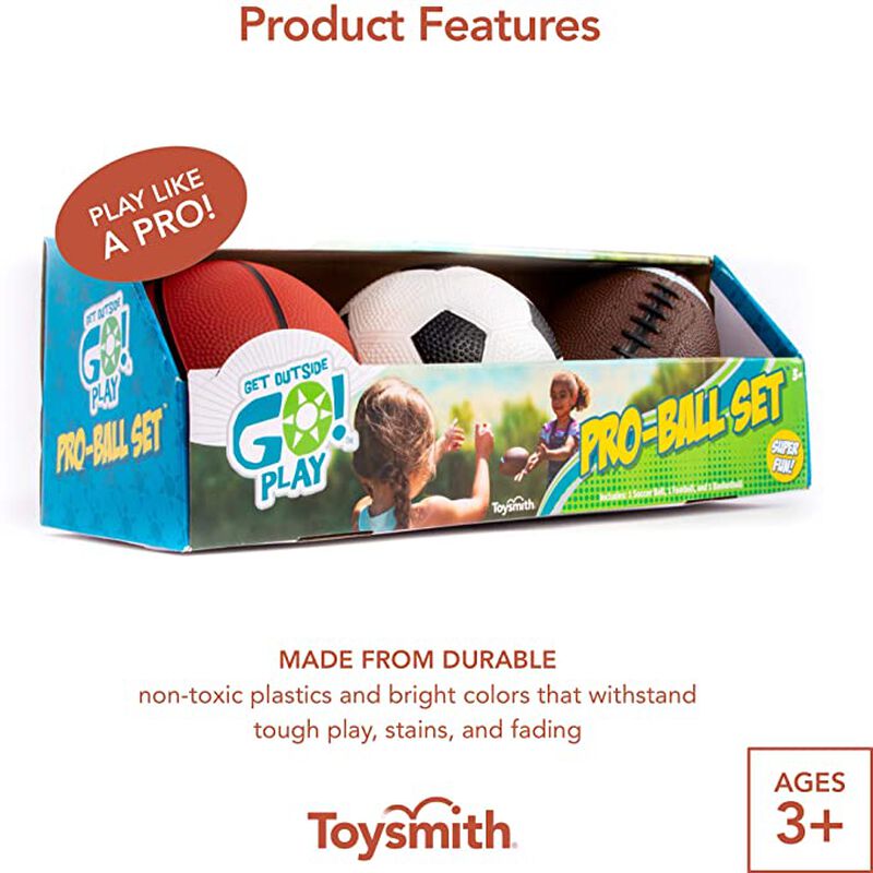 3-pack Of Sports Balls