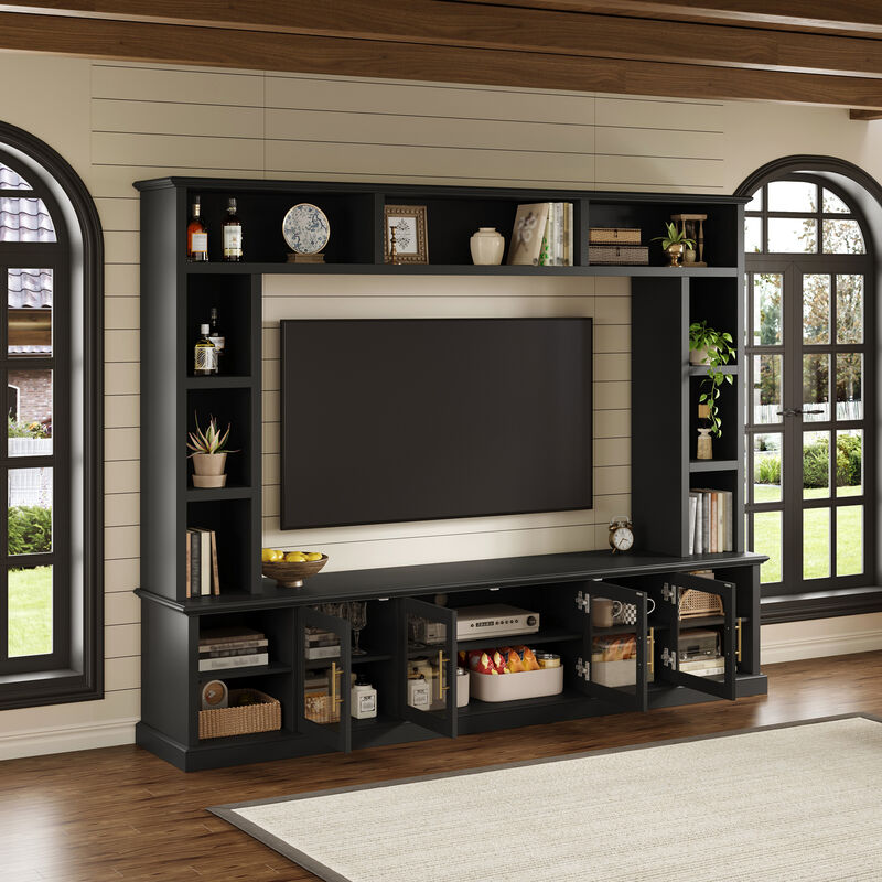 TATEUS Entertainment Center Wall image number 2