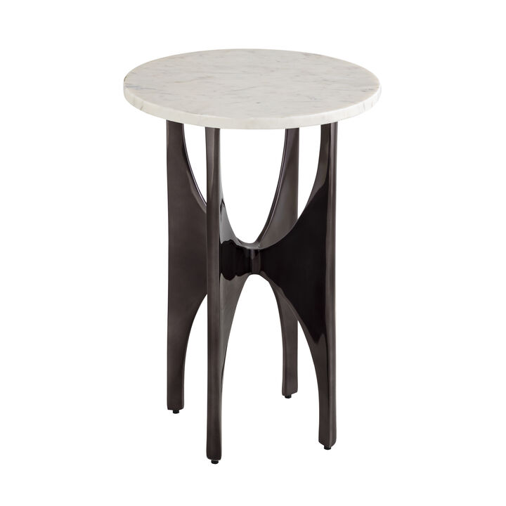 Elroy Black Accent Table