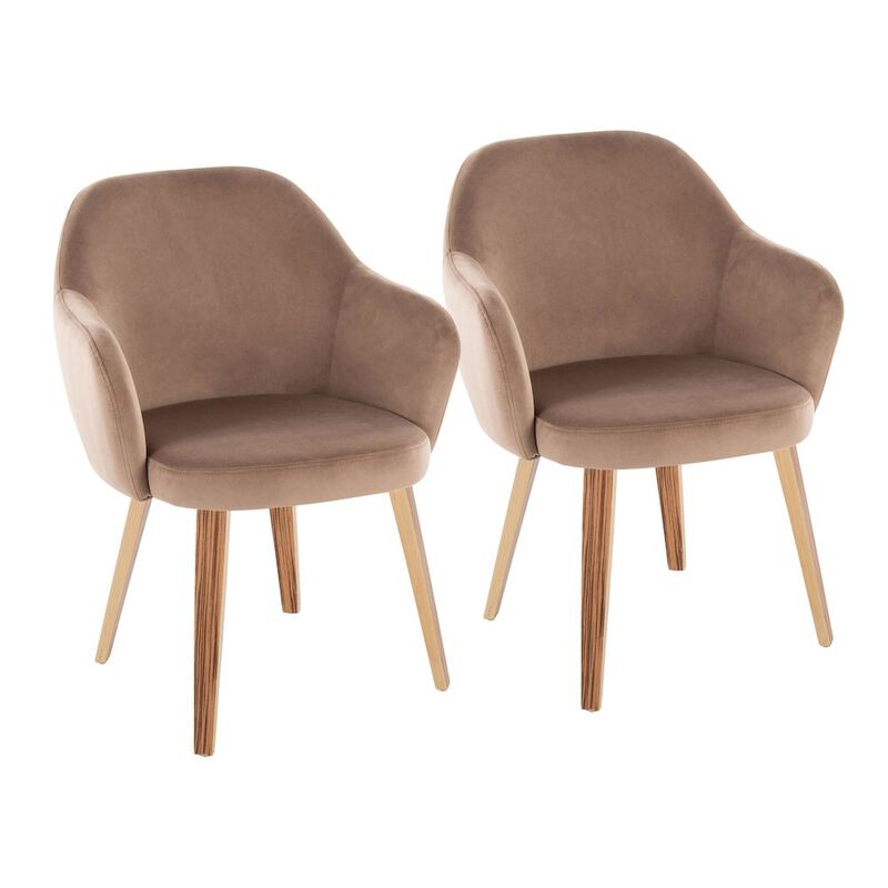 LumiSource Buena Dining Chair - Set of 2