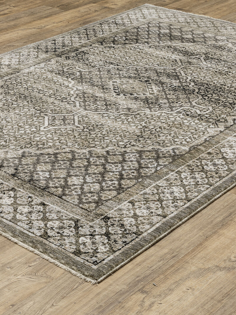 Chamberlain 5'3" x 7'6" Grey Rug image number 2