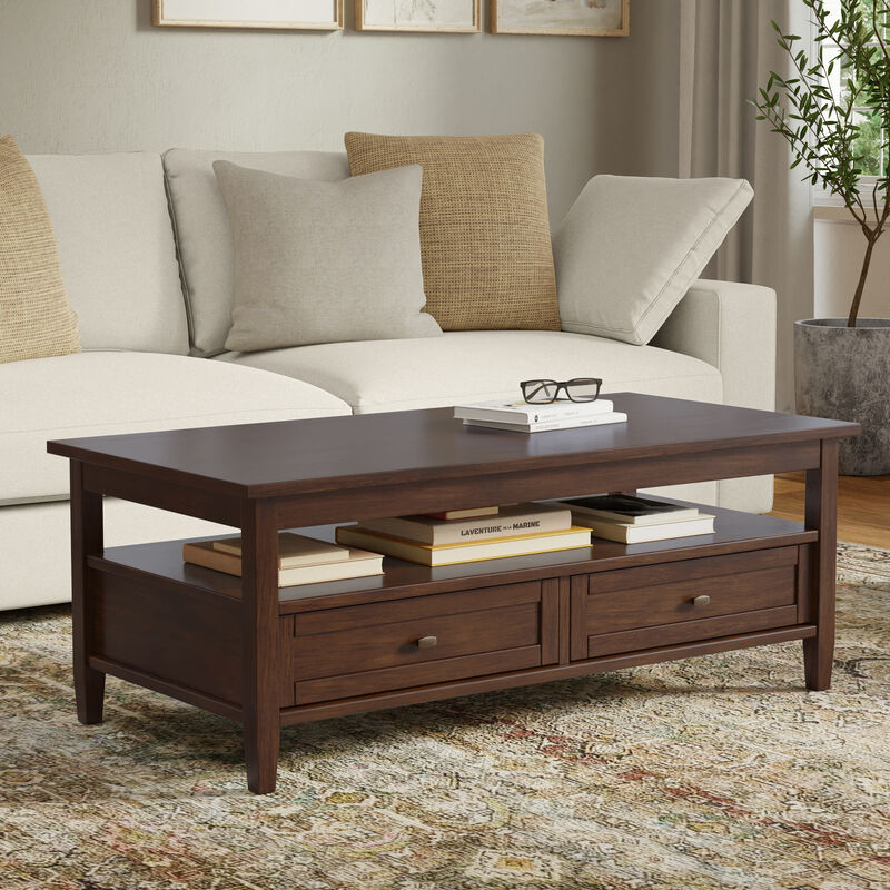Simpli Home Warm Shaker Coffee Table image number 1