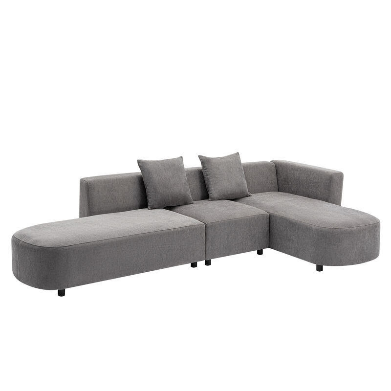 Luxury Modern Style Living Room Upholstery Sofa