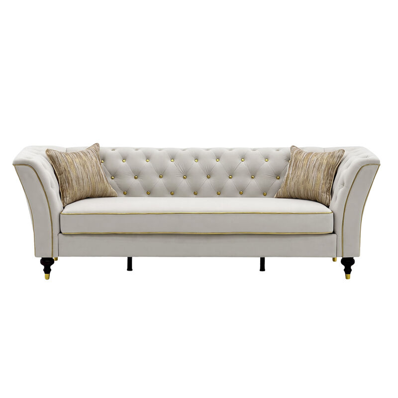 Pruvaf Large 89.5" 3 Person Couch image number 0