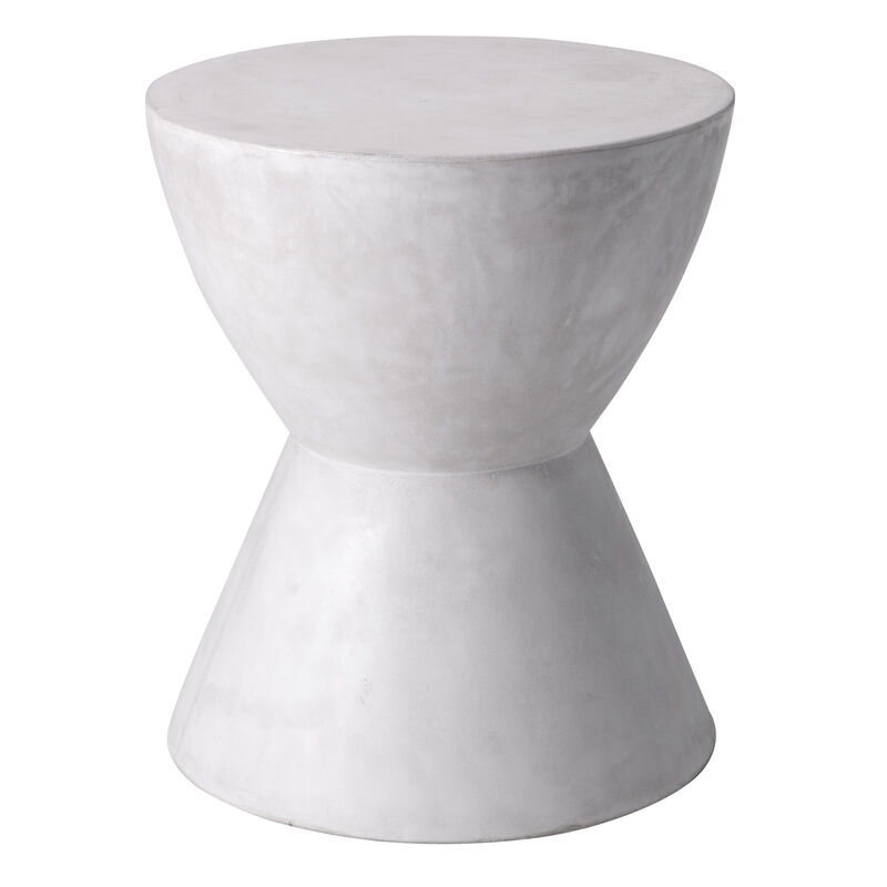 Logan White End Table