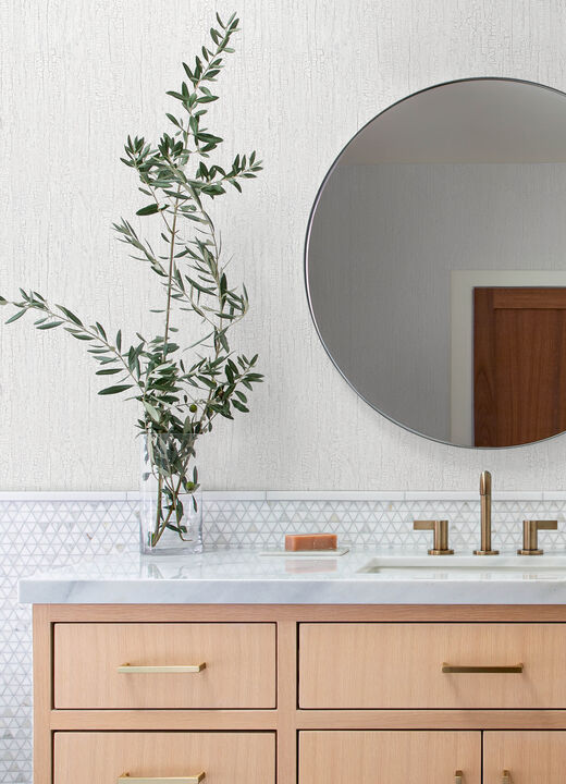 Ironbark Ivory Textured Wallpaper (Set of 2)