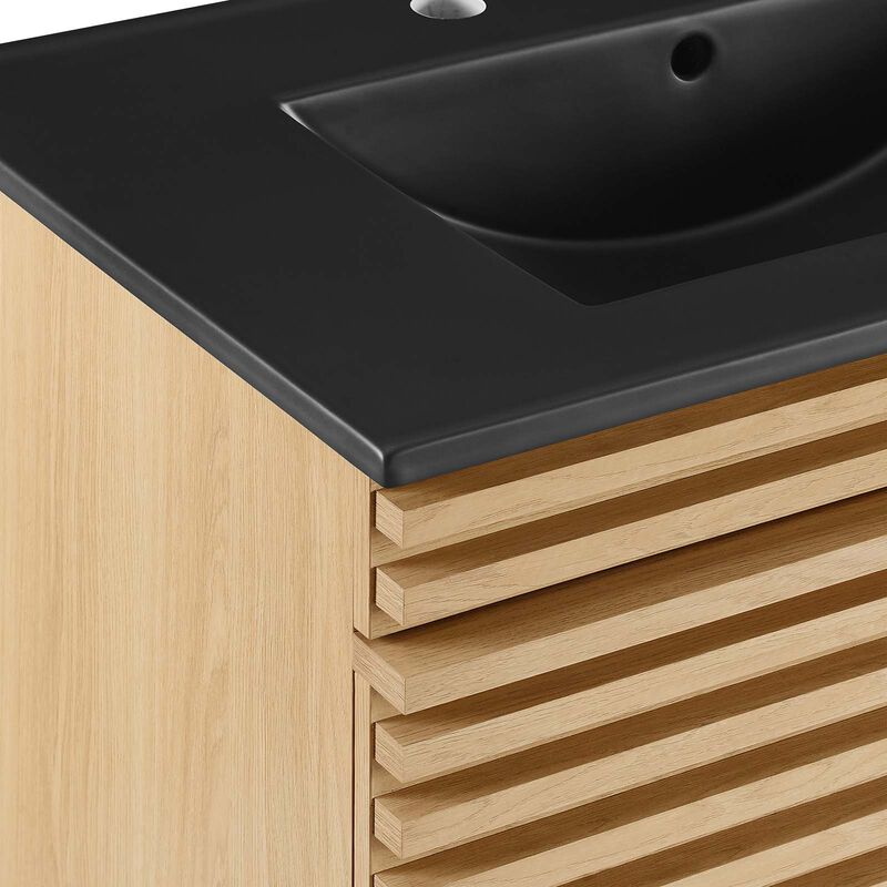 Render 30" Wall-Mount Bathroom Vanity image number 6