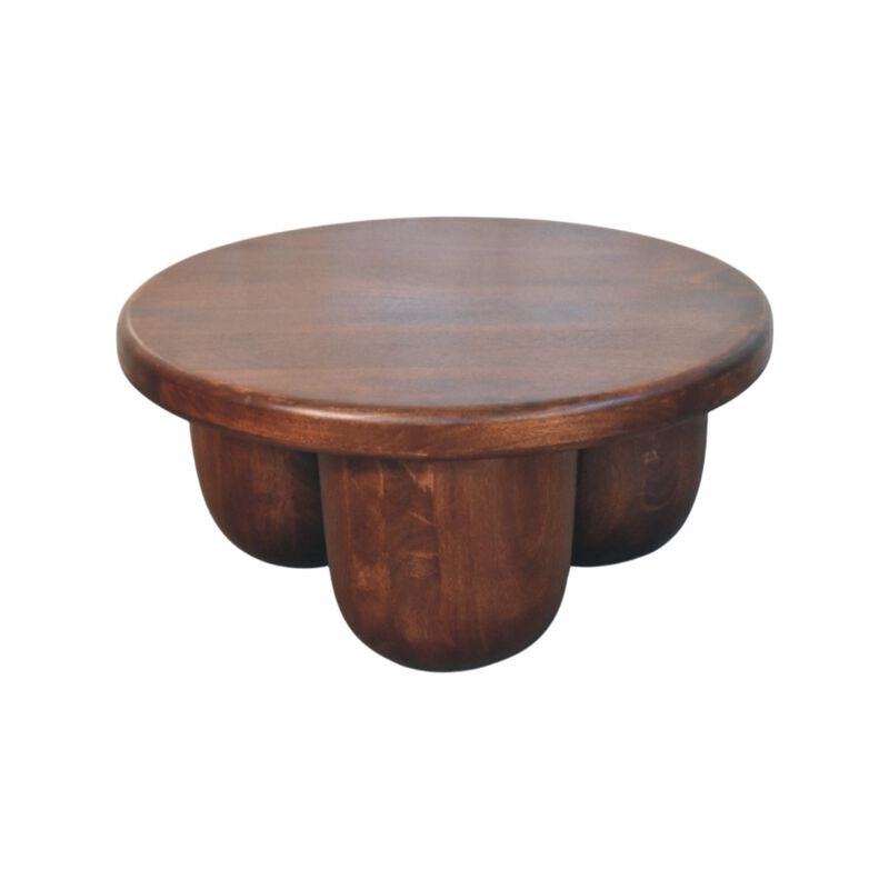 Artisan Furniture Solid Wood Clara Sculpted Coffee Table image number 3