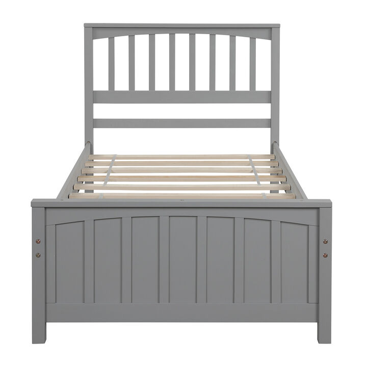 Merax Twin Size Platform Bed