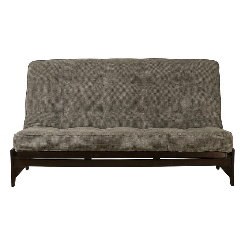 Phoenix Frame Queen-Espresso Finish-Marmont Thunder Mattress image number 0