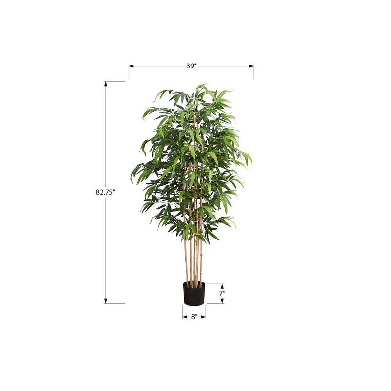 Artificial Plant, 83" Tall, Bamboo Tree, Floor, Indoor