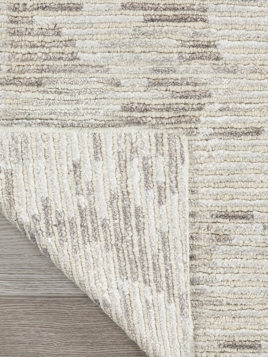 Ellora ELL01 Ivory/Gray 9'9" x 13'9" Rug